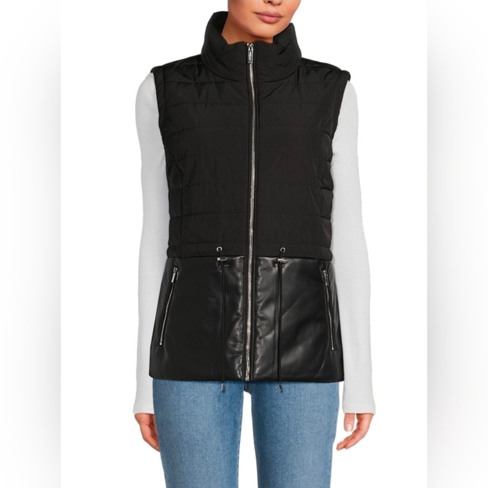 NWT Calvin Klein Stand Collar Puffer Vest
